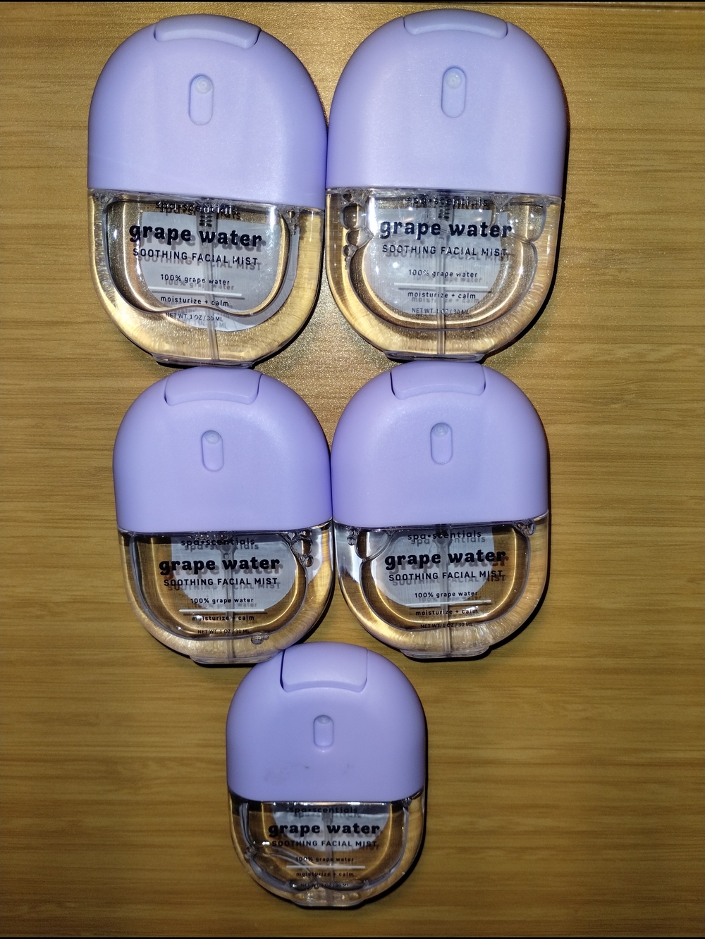 Grape Water Soothing Facial Mist - Lavender - (Unbranded)